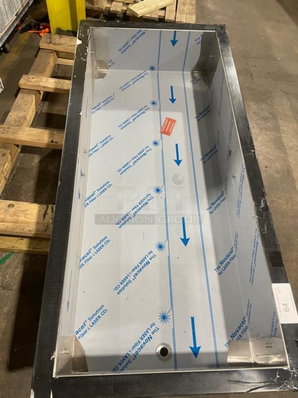 New! Randell Commercial Stainless Steel Electric Powered Cold Food Pan/Drop-In Unit! With Drain Hole! 115V 1 Phase! Model: 9957AR SN: W2013864-2! Remote Compressor/No Compresssor! - Image 4 of 8