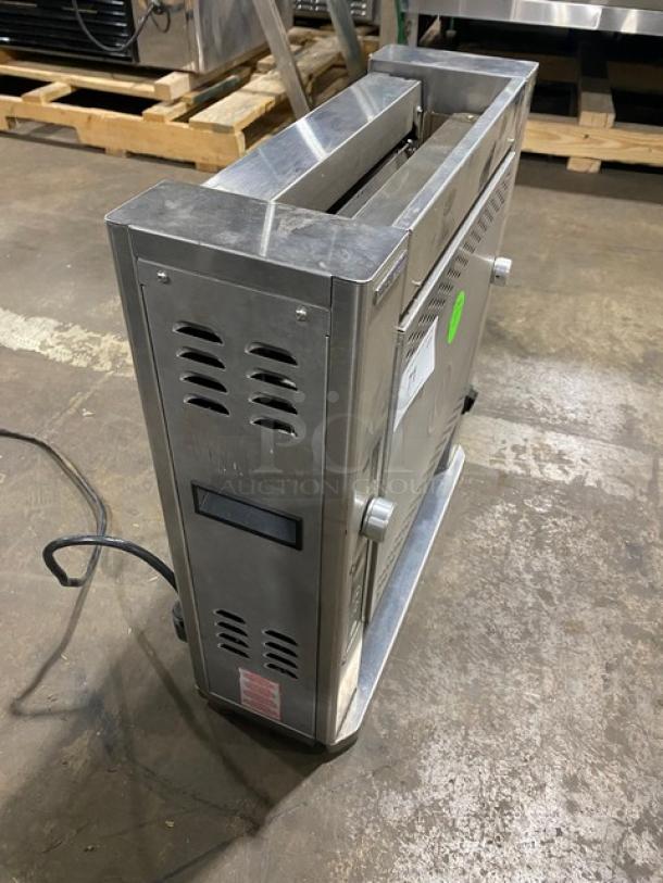 Nice! Late Model! 2019! Prince Castle Commercial Stainless Steel Electric Powered Countertop Vertical Contact Toaster! Model: CTS-MCK SN: FMDK198800X! 120V! Working When Removed! - Image 2 of 9