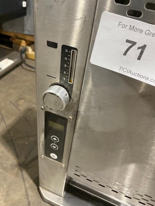 Nice! Late Model! 2019! Prince Castle Commercial Stainless Steel Electric Powered Countertop Vertical Contact Toaster! Model: CTS-MCK SN: FMDK198800X! 120V! Working When Removed! - Image 8 of 9