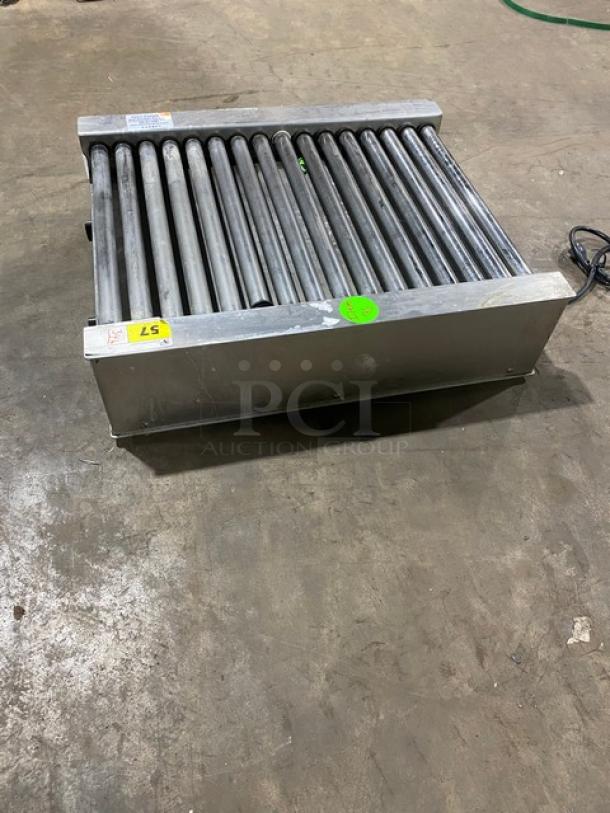 Nemco! 2022! Commercial Stainless Steel Electric Powered Narrow Hot Dog Roller Grill! With 45 Hot Dog Capacity! Model: 8045N SN: B17-0022! 120V! Working When Removed! - Image 2 of 8