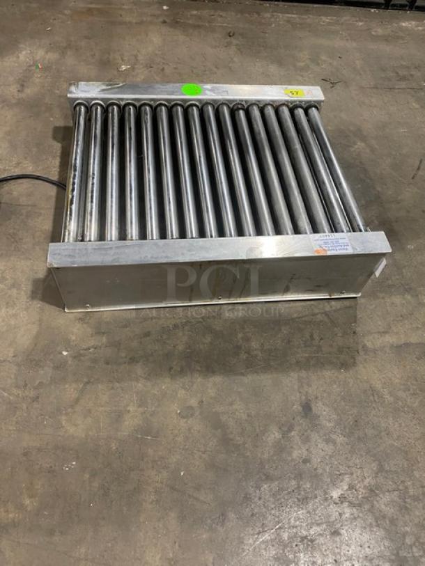 Nemco! 2022! Commercial Stainless Steel Electric Powered Narrow Hot Dog Roller Grill! With 45 Hot Dog Capacity! Model: 8045N SN: B17-0022! 120V! Working When Removed! - Image 4 of 8