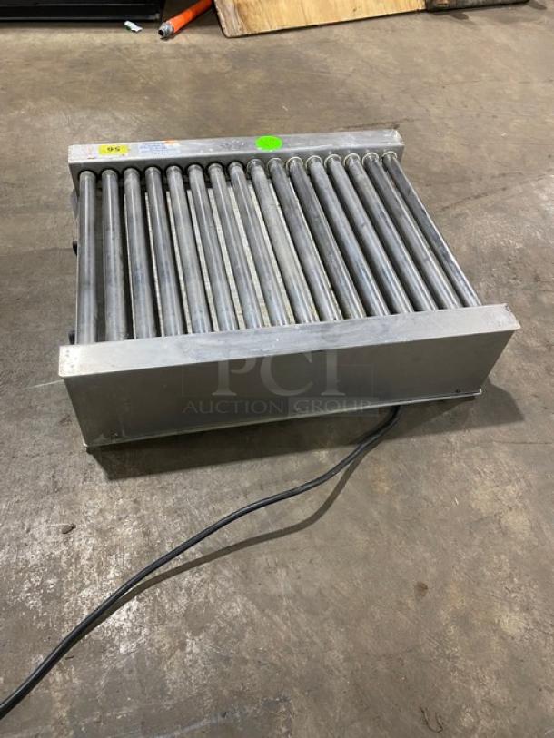 Nemco Commercial Stainless Steel Electric Powered Narrow Hot Dog Roller Grill! With 45 Hot Dog Capacity! Model: 8045N SN: A17-0008! 120V! Working When Removed! - Image 2 of 8