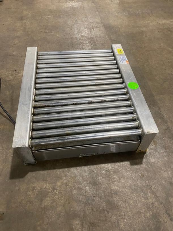 Nemco Commercial Stainless Steel Electric Powered Narrow Hot Dog Roller Grill! With 45 Hot Dog Capacity! Model: 8045N SN: A17-0008! 120V! Working When Removed! - Image 3 of 8