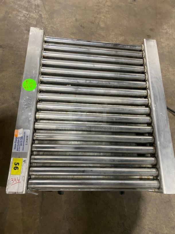 Nemco Commercial Stainless Steel Electric Powered Narrow Hot Dog Roller Grill! With 45 Hot Dog Capacity! Model: 8045N SN: A17-0008! 120V! Working When Removed! - Image 5 of 8