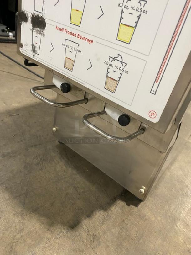 KanPak Commercial Stainless Steel Countertop Refrigerated Creamer/Bag-In-Box Liquid Dispenser! Model: CDG211 SN: 21104-02944! 120V 1 Phase! On Legs! - Image 6 of 8