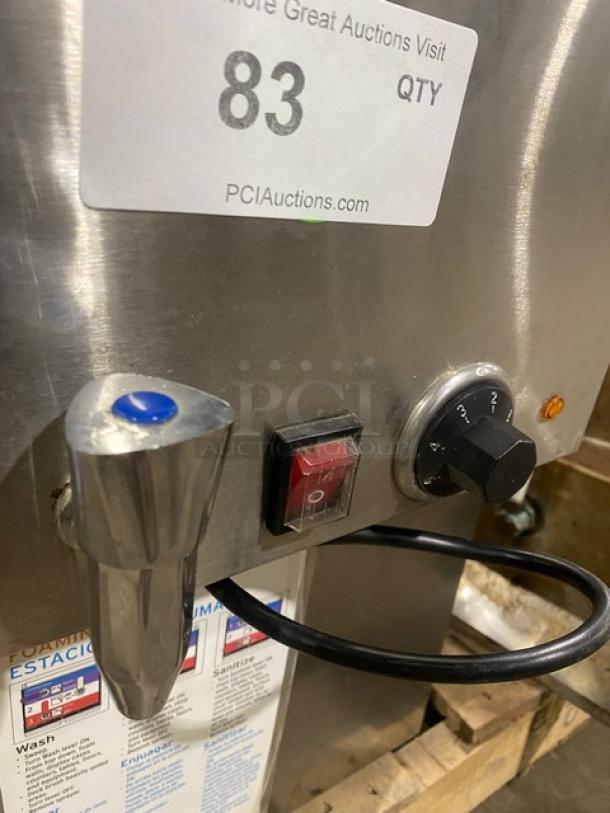 Omcan Commercial Stainless Steel Electric Powered Countertop Single Well Bain Marie Food Warmer/Rethermalizer! Model: ZCK165BT! 110V 1 Phase! - Image 7 of 8