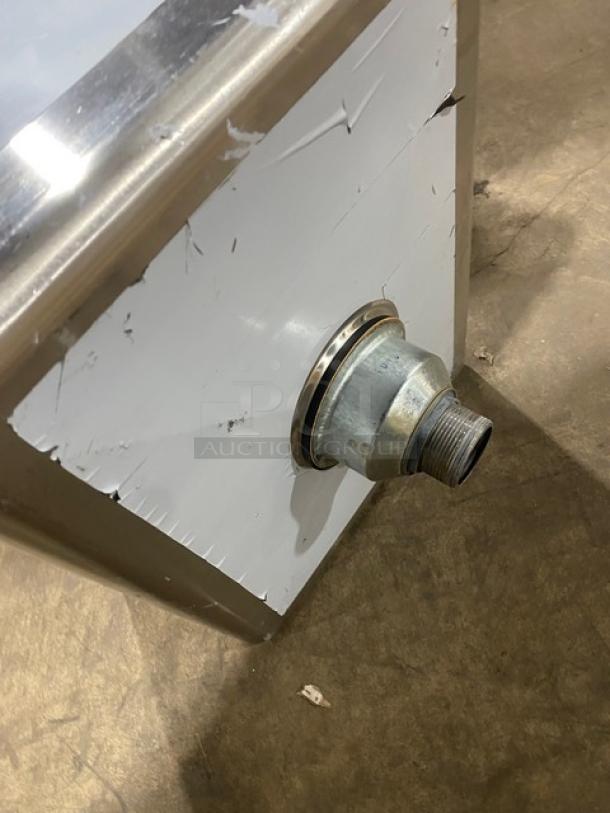 Commercial Stainless Steel Undermount Single Basin! With Basket Drain! - Image 4 of 4