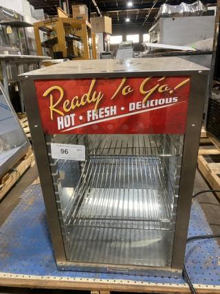 Wisco Commercial Stainless Steel Countertop Food Warmer Merchandiser/Display Cabinet! With Multi-Tier Wire Racks! Model: 925W SN: P67792! 120V!