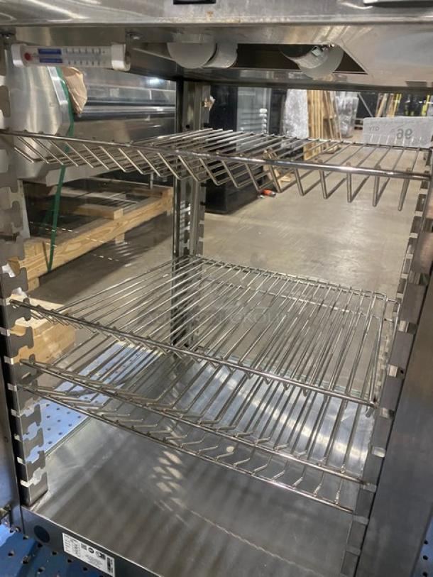 Wisco Commercial Stainless Steel Countertop Food Warmer Merchandiser/Display Cabinet! With Multi-Tier Wire Racks! Model: 925W SN: P67792! 120V! - Image 5 of 9
