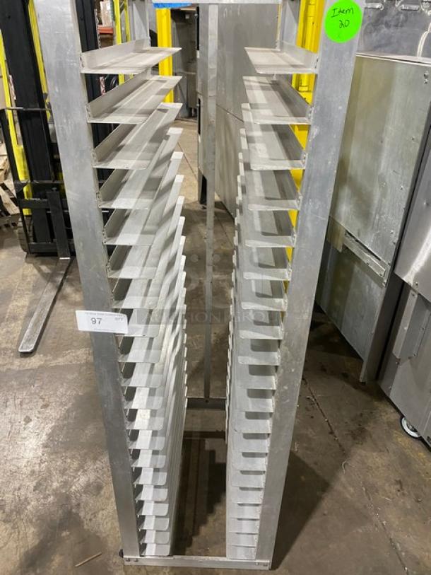 Commercial Heavy Duty 20 Pan Holding/Transport Rack! With Wide Pan Slides! On Casters! - Image 4 of 6