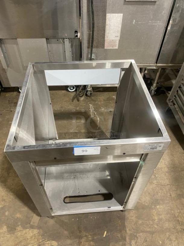 McCanns Commercial Stainless Steel 23x23 Drop-In Beverage Dispenser Stand! Model: 16-1321! On Legs! - Image 6 of 6