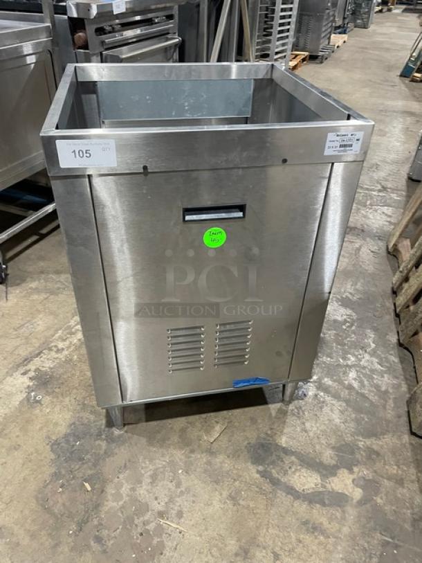 Manitowoc Commercial Stainless Steel 23"x23" Drop-In Beverage Dispenser Stand! Model: 16-1321 SN: 44810! On Legs! - Image 1 of 5