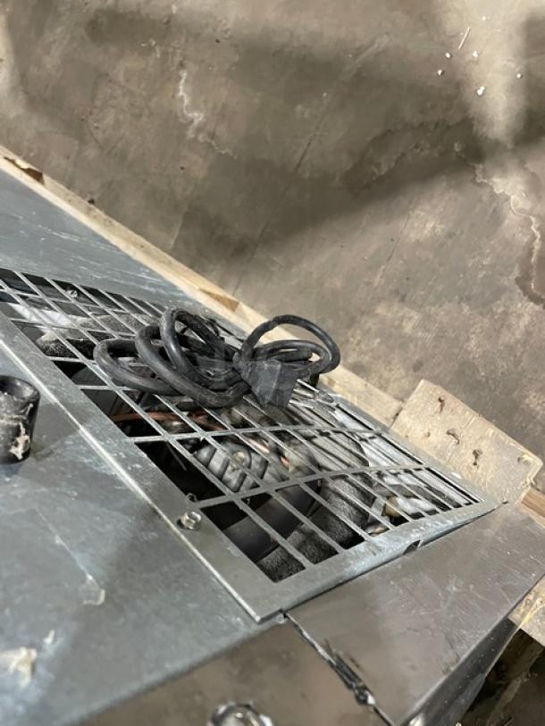 Continental Commercial Stainless Steel 4 Door Refrigerated Mega Top Pizza Prep Table! With Poly Coated Wire Racks! With Removable Cutting Boards! Model: CPA93 SN: 15935824! 115V 1 Phase! Working When Removed! - Image 10 of 10