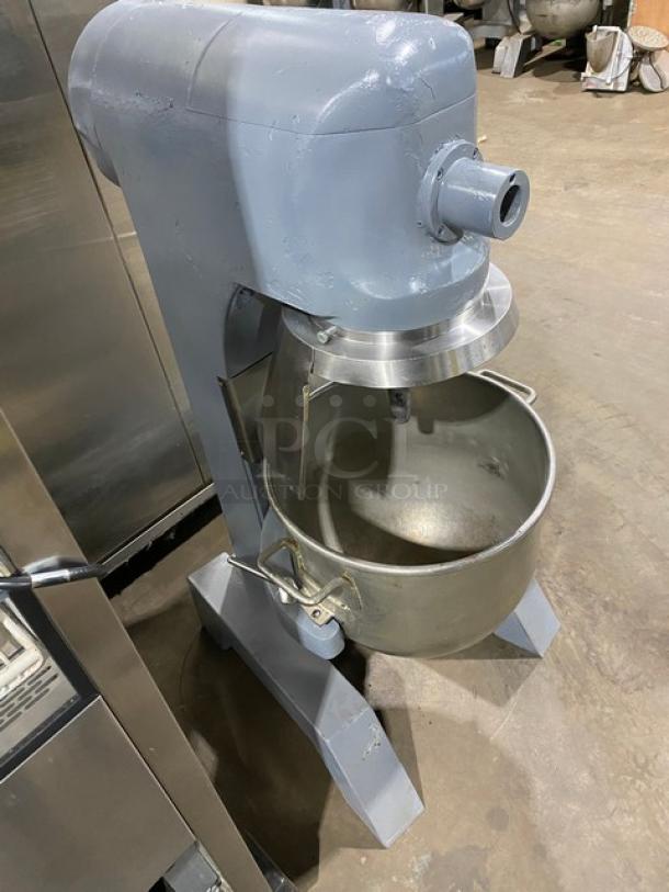 Fleetwood Food Equipment Commercial 40Qt. Floor Style Gear Driven Planetary Mixer! With Stainless Steel Mixing Bowl! Model: 40PA SN: 40490510! 220V 1 Phase! - Image 2 of 10