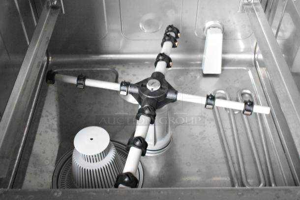 BRAND NEW SCRATCH AND DENT!  2024 Noble 495HTGW22 Stainless Steel Commercial Undercounter Glass Washer. 208-240 Volts, 1 Phase. - Image 4 of 9