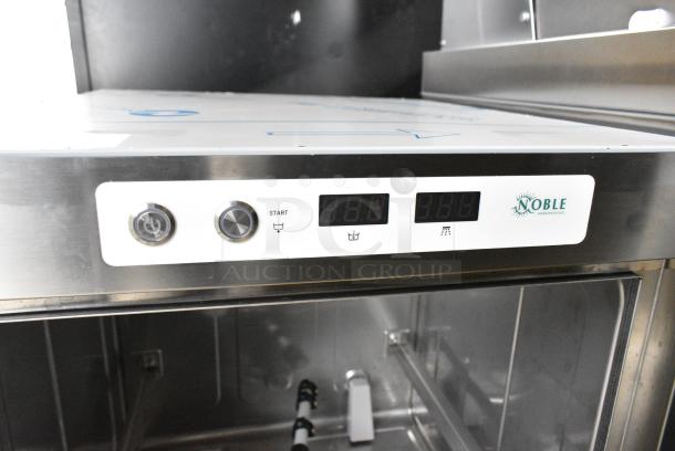 BRAND NEW SCRATCH AND DENT!  2024 Noble 495HTGW22 Stainless Steel Commercial Undercounter Glass Washer. 208-240 Volts, 1 Phase. - Image 6 of 9