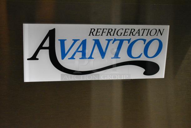 BRAND NEW SCRATCH AND DENT!  2023 Avantco 178APT60MHC Stainless Steel Commercial Sandwich Salad Prep Table Bain Marie Mega Top on Commercial Casters. 115 Volts, 1 Phase. Tested and Working! - Image 3 of 8