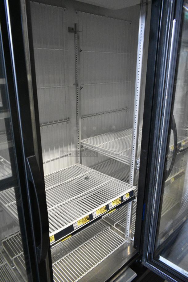 2018 True GDM-72F-HC Metal Commercial 3 Door Reach In Freezer Merchandiser w/ Poly Coated Racks. 208-230 Volts, 1 Phase. Tested and Working! - Image 5 of 7