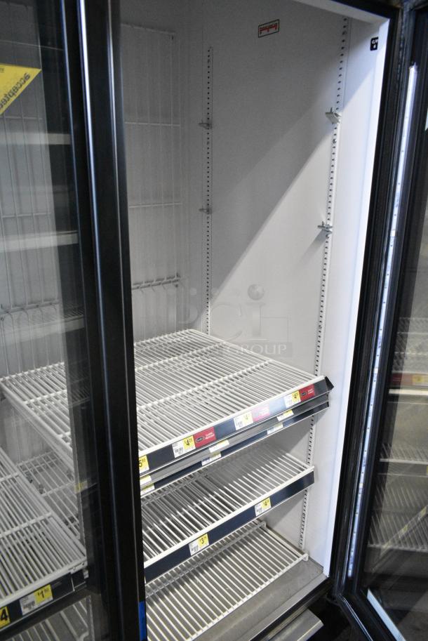 2018 True GDM-72F-HC Metal Commercial 3 Door Reach In Freezer Merchandiser w/ Poly Coated Racks. 208-230 Volts, 1 Phase. Tested and Working! - Image 6 of 7