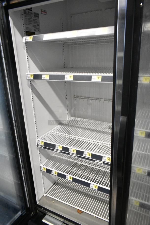 2018 True GDM-72F-HC Metal Commercial 3 Door Reach In Freezer Merchandiser w/ Poly Coated Racks. 208-230 Volts, 1 Phase. Tested and Working! - Image 5 of 8