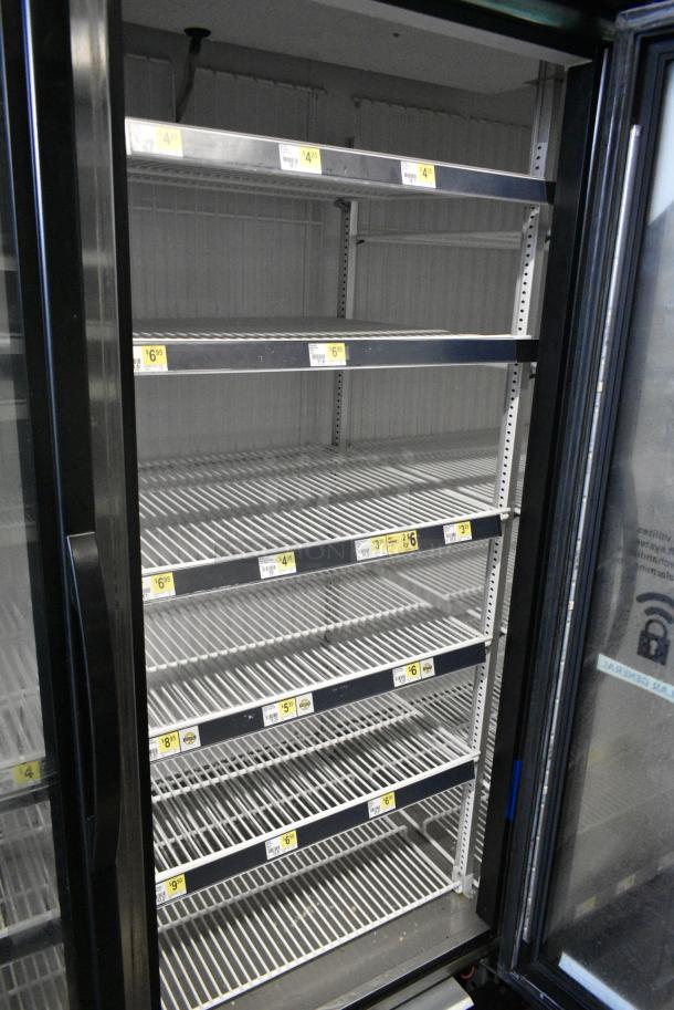 2018 True GDM-72F-HC Metal Commercial 3 Door Reach In Freezer Merchandiser w/ Poly Coated Racks. 208-230 Volts, 1 Phase. Tested and Working! - Image 6 of 8