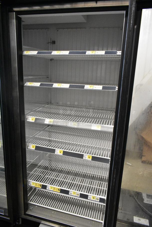 2018 True GDM-72F-HC Metal Commercial 3 Door Reach In Freezer Merchandiser w/ Poly Coated Racks. 208-230 Volts, 1 Phase. Tested and Working! - Image 7 of 8
