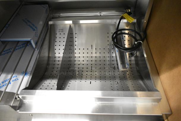 BRAND NEW! BKI HFW-R Stainless Steel Commercial Countertop Hot N Crispy Fry Dumping Warming Station. 120 Volts, 1 Phase. - Image 9 of 10