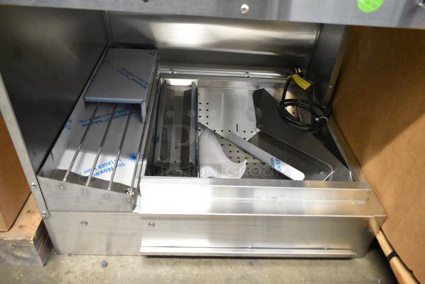 BRAND NEW! BKI HFW-R Stainless Steel Commercial Countertop Hot N Crispy Fry Dumping Warming Station. 120 Volts, 1 Phase. - Image 4 of 7