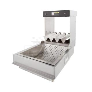 BRAND NEW! BKI FW15L 15" Countertop Fry Warmer Dump Station. 120 Volts, 1 Phase.