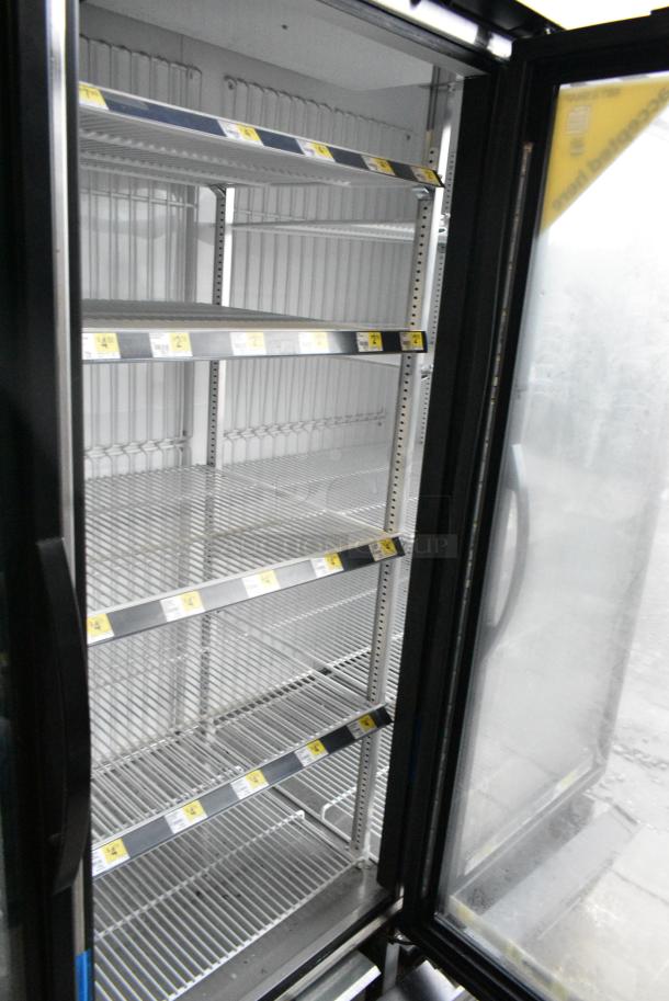 2018 True GDM-72F-HC Metal Commercial 3 Door Reach In Freezer Merchandiser w/ Poly Coated Racks. 208-230 Volts, 1 Phase. Tested and Working! - Image 3 of 5