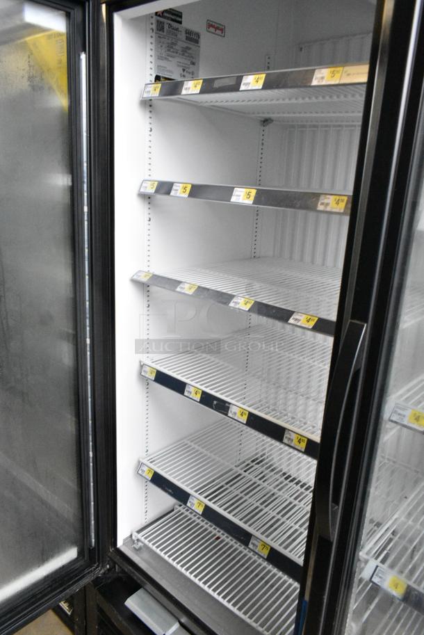 2018 True GDM-72F-HC Metal Commercial 3 Door Reach In Freezer Merchandiser w/ Poly Coated Racks. 208-230 Volts, 1 Phase. Tested and Working! - Image 4 of 5