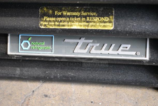 2017 True GDM-72F-HC Metal Commercial 3 Door Reach In Freezer Merchandiser w/ Poly Coated Racks. 208-230 Volts, 1 Phase. Tested and Working! - Image 2 of 6