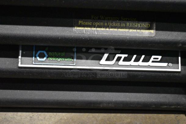 2017 True GDM-72-HC Metal Commercial 3 Door Reach In Cooler Merchandiser w/ Poly Coated Racks. 115 Volts, 1 Phase. Tested and Working! - Image 2 of 6