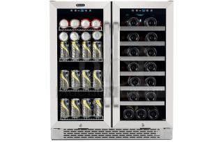 BRAND NEW SCRATCH AND DENT! Whynter BWB-3388FDS 30″ Built-in French Door 33 Bottle Wine Refrigerator, 24" Wide Dual Zone. 115 Volts, 1 Phase. Tested and Working!