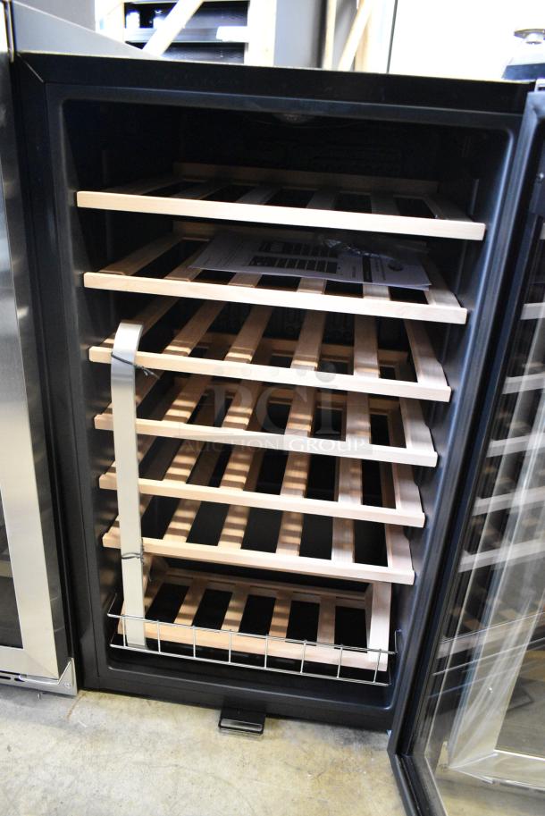 BRAND NEW SCRATCH AND DENT! Whynter FWC-341TS 34 Bottle Freestanding Stainless Steel Wine Refrigerator with Display Shelf and Digital Control. 115 Volts, 1 Phase. Tested and Working! - Image 4 of 5