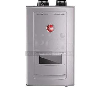 BRAND NEW SCRATCH AND DENT! Rheem ECOH200DVRHLN Platinum 11 GPM High Efficiency Indoor Recirculating Natural Gas Tankless Water Heater. Tested and Working!