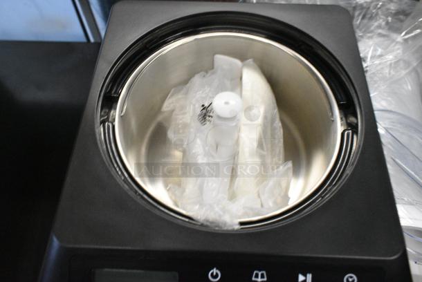 BRAND NEW SCRATCH AND DENT! Whynter ICM-201SB 2.1 Quart Upright Ice Cream Maker with Stainless Steel Bowl. 115 Volts, 1 Phase. Tested and Working! - Image 5 of 9