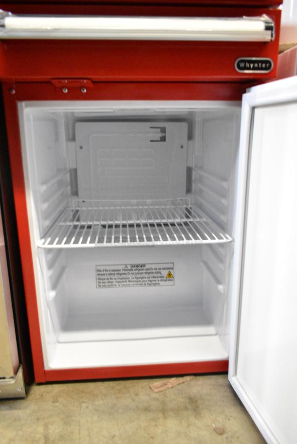 BRAND NEW SCRATCH AND DENT! Whynter TBR-185SR Portable 1.8 cu.ft. Tool Box Refrigerator with 2 Drawers and Lock. 115 Volts, 1 Phase. Tested and Working! - Image 5 of 6