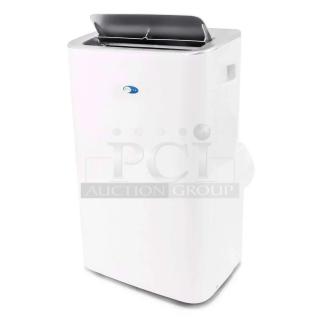 BRAND NEW SCRATCH AND DENT! Whynter ARC-1050XP 10,000 BTU Portable Air Conditioner Cools 500 sq. ft. with Dehumidifier, Remote, and White. 115 Volts, 1 Phase. Tested and Working!