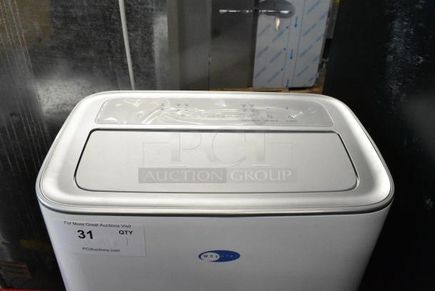 BRAND NEW SCRATCH AND DENT! Whynter ARC-1050XP 10,000 BTU Portable Air Conditioner Cools 500 sq. ft. with Dehumidifier, Remote, and White. 115 Volts, 1 Phase. Tested and Working! - Image 5 of 7