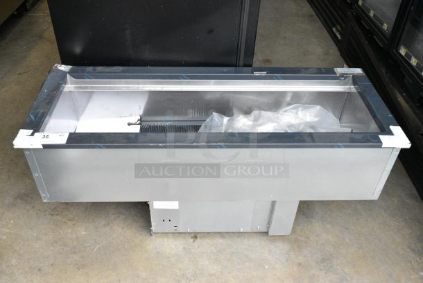 BRAND NEW SCRATCH AND DENT! 2023 Delfield N8146NBP Stainless Steel Commercial Cold Pan Drop In. 115 Volts, 1 Phase. Tested and Working! - Image 1 of 7