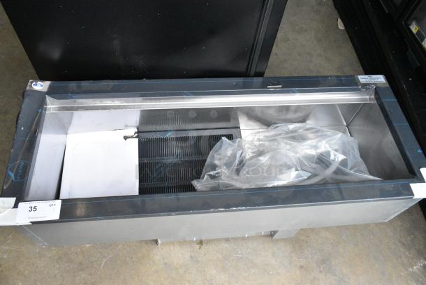 BRAND NEW SCRATCH AND DENT! 2023 Delfield N8146NBP Stainless Steel Commercial Cold Pan Drop In. 115 Volts, 1 Phase. Tested and Working! - Image 2 of 7