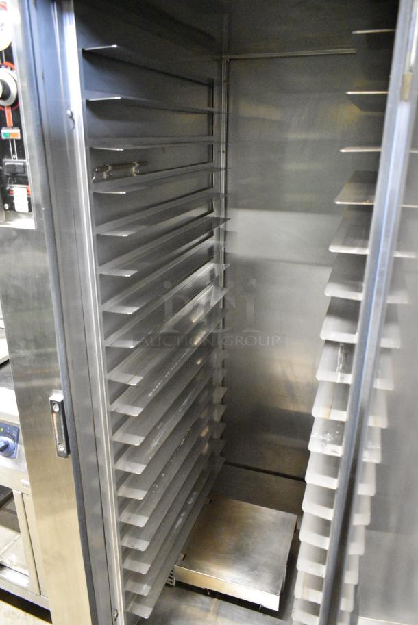 2017 FWE TS-1633-36P Stainless Steel Commercial Single Door Heated Holding Cabinet on Commercial Casters. 120 Volts, 1 Phase. Tested and Working! - Image 5 of 7