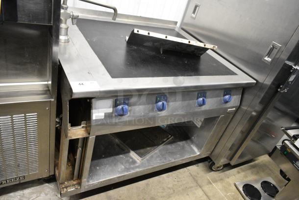 Electrolux Stainless Steel Commercial Induction Range w/ Under Shelf. Power Supply Has Been Removed - Image 8 of 8