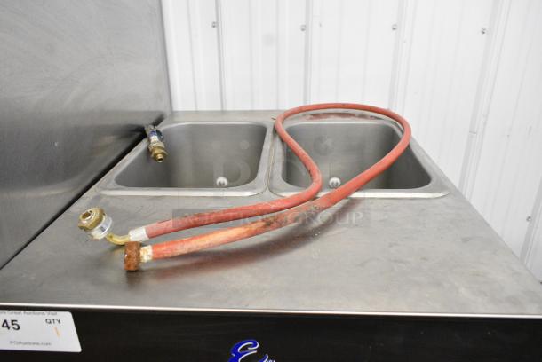 Electro Freeze SL500-132 Stainless Steel Commercial Floor Style Water Cooled 2 Flavor w/ Twist Soft Serve Soft Serve Ice Cream Machine on Commercial Casters. 208-230 Volts, 3 Phase. - Image 4 of 10