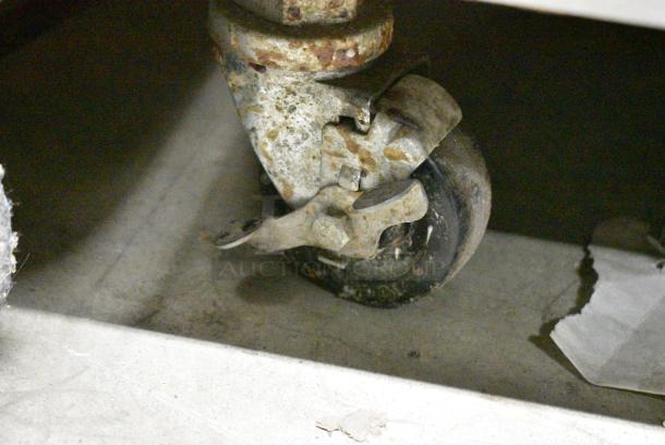 Electro Freeze SL500-132 Stainless Steel Commercial Floor Style Water Cooled 2 Flavor w/ Twist Soft Serve Soft Serve Ice Cream Machine on Commercial Casters. 208-230 Volts, 3 Phase. - Image 9 of 10