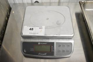 San Jamar Escali SCDGM66 Metal Countertop Scale. Tested and Working!