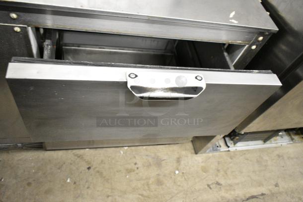 Beverage Air UCRD60A-4 Stainless Steel Commercial 4 Drawer Undercounter Cooler. 115 Volts, 1 Phase. Tested and Working! - Image 4 of 8