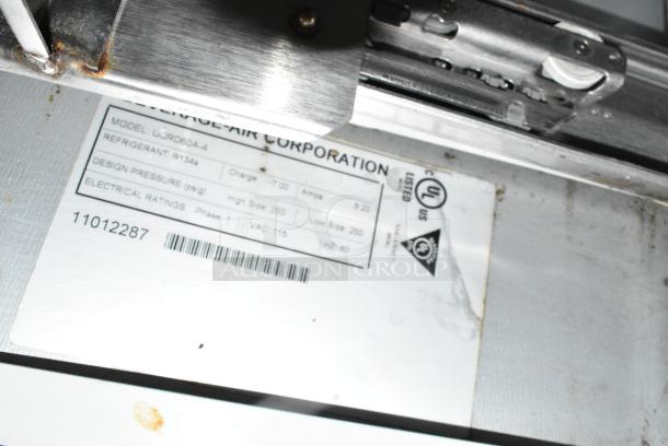 Beverage Air UCRD60A-4 Stainless Steel Commercial 4 Drawer Undercounter Cooler. 115 Volts, 1 Phase. Tested and Working! - Image 7 of 8