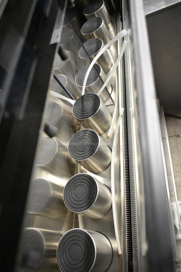 Enomatic 1876EC3ICNNN Stainless Steel Commercial Countertop 8 Slot Wine Serving System Merchandiser. 115 Volts, 1 Phase. Tested and Does Not Power On - Image 5 of 7